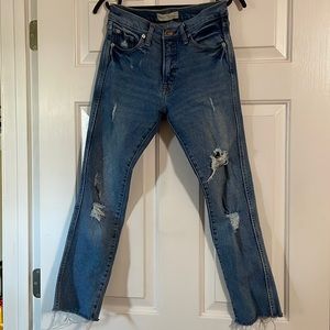 Gap High Rise Slim Straight Size 26